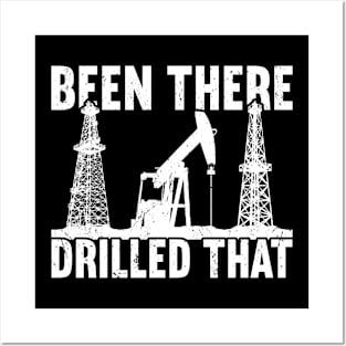 Oilfield Worker Roughneck Posters and Art